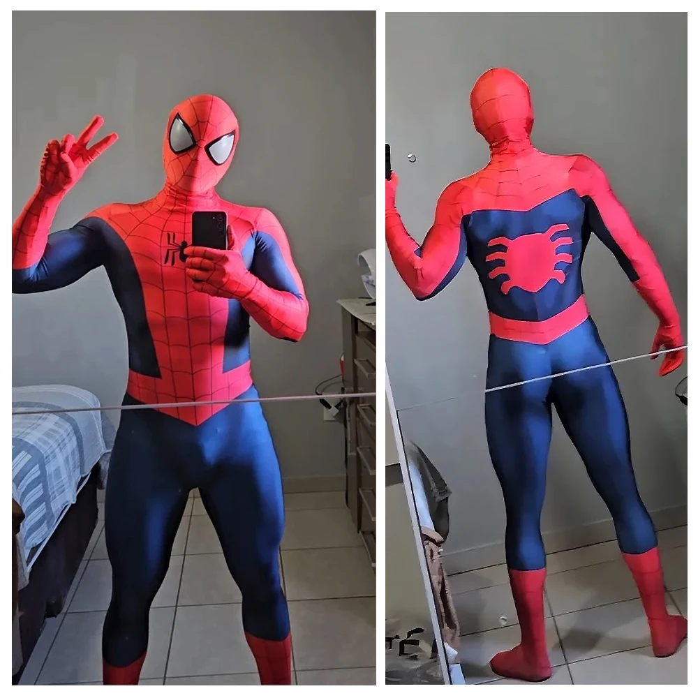 REGULAR SPIDER PATTERN MAN Cosplay Superhero Zentai Bodysuits Spandex Spidey Costume Outfits Halloween Costume for Adult
REGULAR SPIDER PATTERN MAN Cosplay Superhero Zentai Bodysuits Spandex Spidey Costume Outfits Halloween Costume for Adult