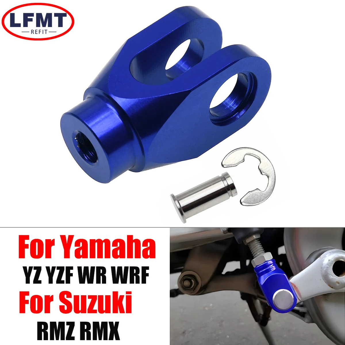 CNC Rear Brake Clevis For Suzuki RMZ 250 450 RMX 450Z 05-19 For Yamaha YZ 125 250 250F 450F 125X 250FX 450FX WR 250F 450F 03-21
CNC Rear Brake Clevis For Suzuki RMZ 250 450 RMX 450Z 05-19 For Yamaha YZ 125 250 250F 450F 125X 250FX 450FX WR 250F 450F 03-21