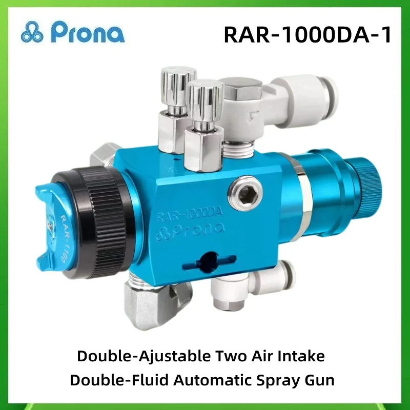 Prona RAR-1000DA-1 Двойной регулируемый автоматический пистолет-распылитель с двумя воздухозаборниками, пистолет для корпуса из нержавеющей стали RAR-1000DA(S)-1
Prona RAR-1000DA-1 Двойной регулируемый автоматический пистолет-распылитель с двумя воздухозаборниками, пистолет для корпуса из нержавеющей стали RAR-1000DA(S)-1