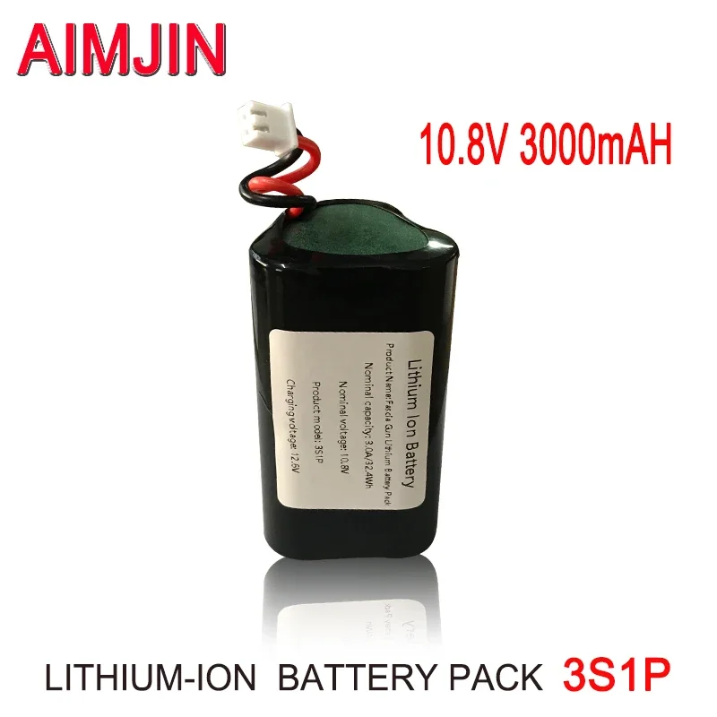 3S1P 10.8V 3000mAh Rechargeable Lithium Battery Pack Is Suitable for Fascia Gun 10.8V Electrical Appliances
3S1P 10.8V 3000mAh Rechargeable Lithium Battery Pack Is Suitable for Fascia Gun 10.8V Electrical Appliances