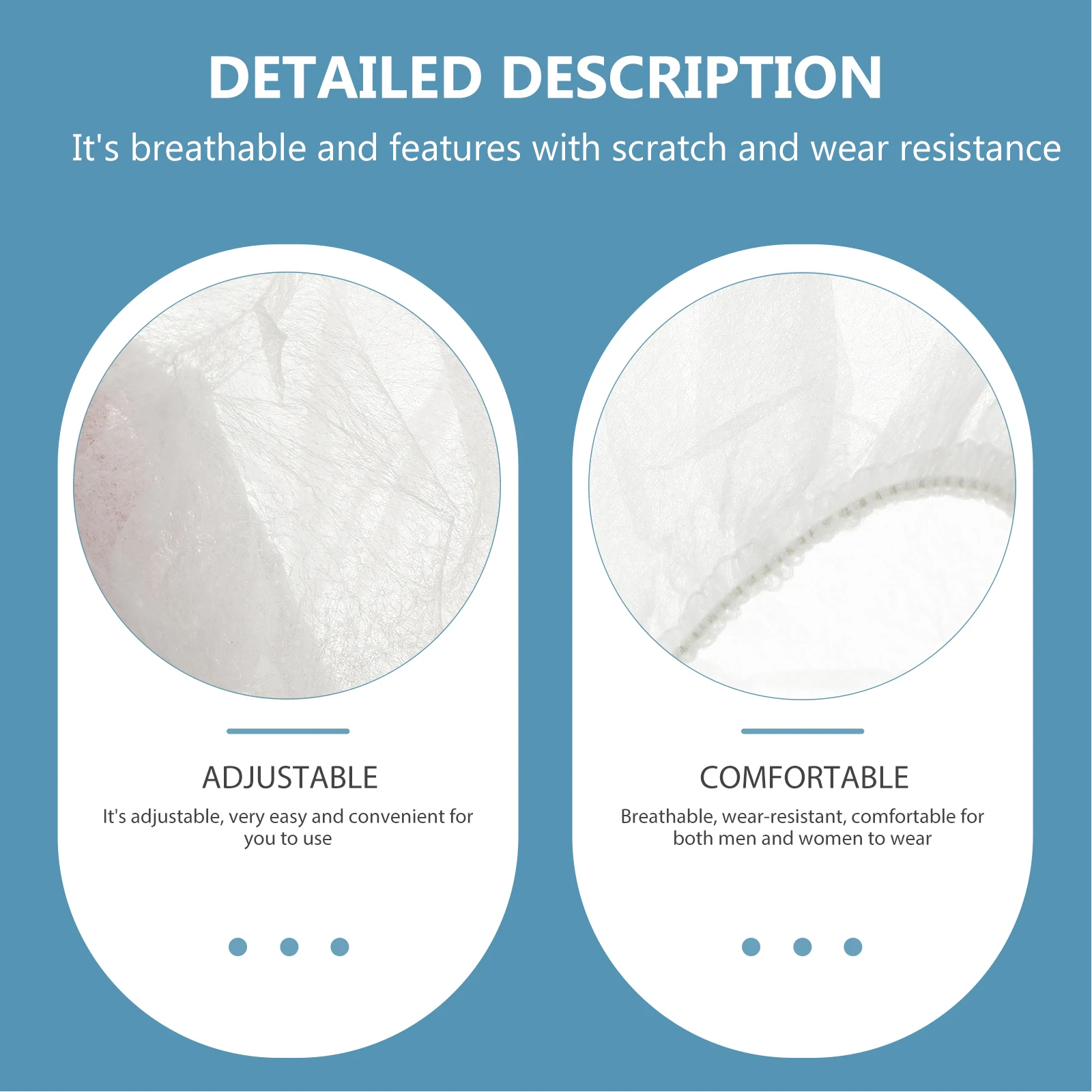 100pcs Bouffant Caps Hair Head Cover For Hospital Food Service Non-Woven Breathable Elastic Work Hat Nurse Accessories Workshop
100pcs Bouffant Caps Hair Head Cover For Hospital Food Service Non-Woven Breathable Elastic Work Hat Nurse Accessories Workshop