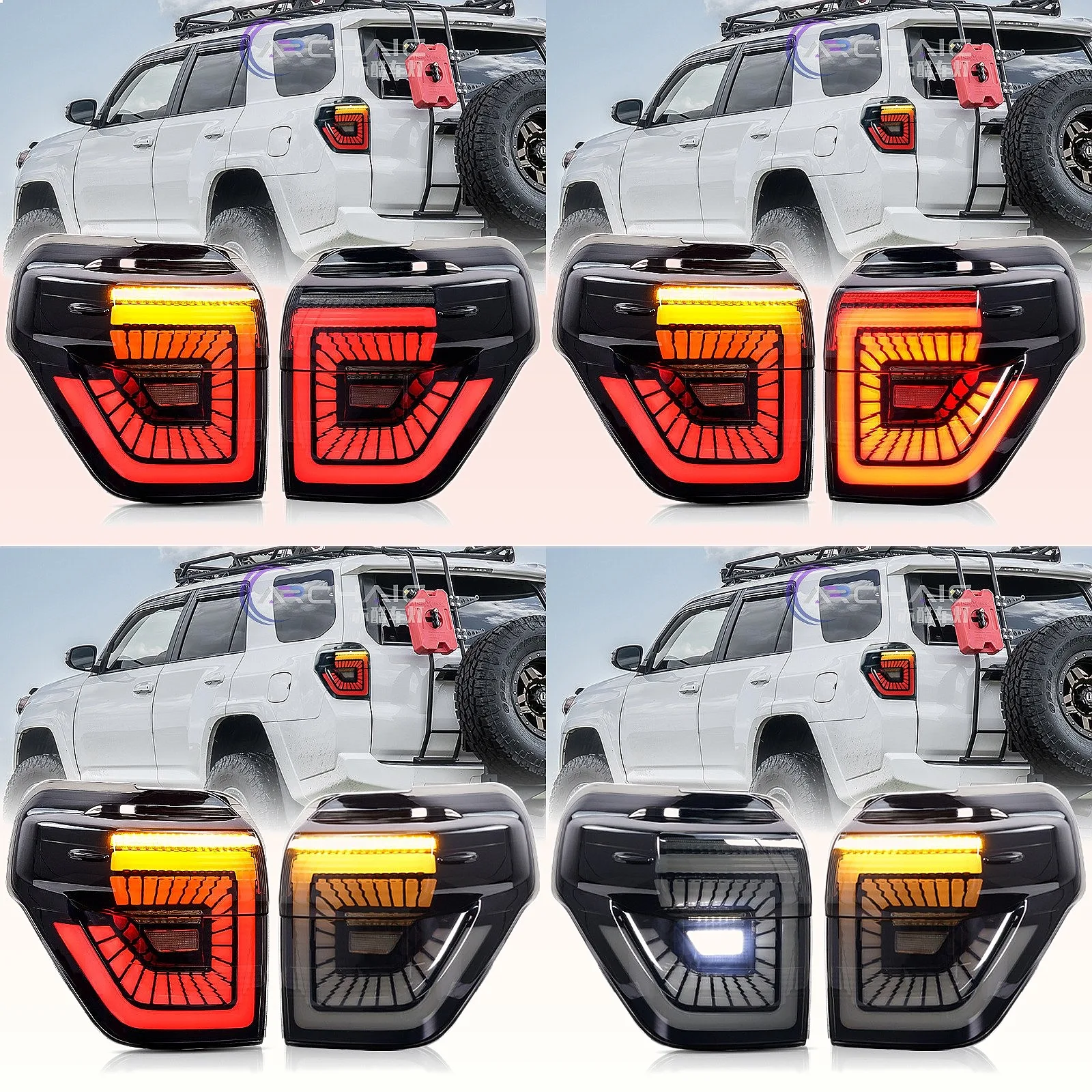 LED Tail Lights Assembly Fit for Toyota 4Runner 2014-2021 Full LED Taillights
LED Tail Lights Assembly Fit for Toyota 4Runner 2014-2021 Full LED Taillights