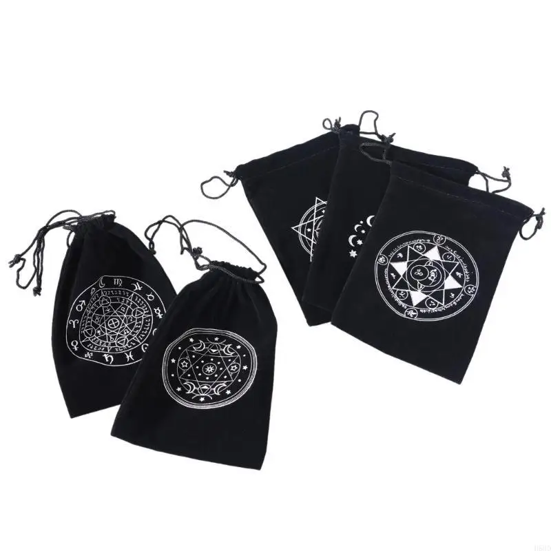 Practical Bag Witchs Divinations Bag for Keep Tarots Cards Safe and Secure
Practical Bag Witchs Divinations Bag for Keep Tarots Cards Safe and Secure