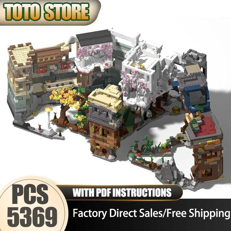 Moc Building Blocks Alt build of Shopping Street and Old Town Model Technology Brick DIY Assembly Construction Holiday Toy Gifts
Moc Building Blocks Alt build of Shopping Street and Old Town Model Technology Brick DIY Assembly Construction Holiday Toy Gifts