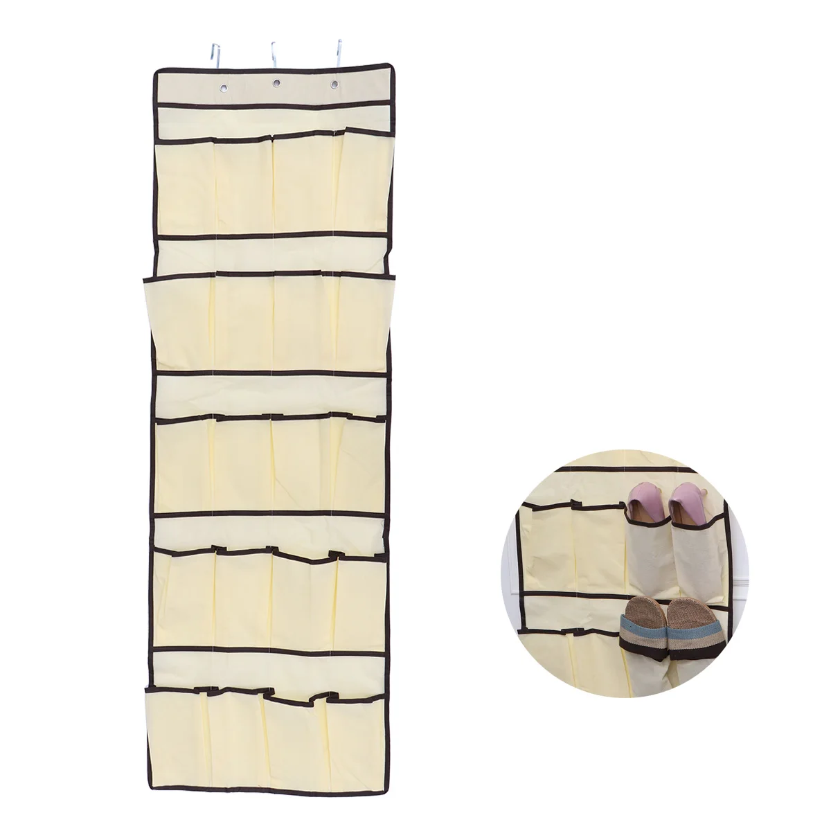 20 Large Mesh Pockets Hanging Storage Bag Wall Mounted Shoe Organizer Door Closet Space Saver Nylon Cloth Shoe Holder
20 Large Mesh Pockets Hanging Storage Bag Wall Mounted Shoe Organizer Door Closet Space Saver Nylon Cloth Shoe Holder