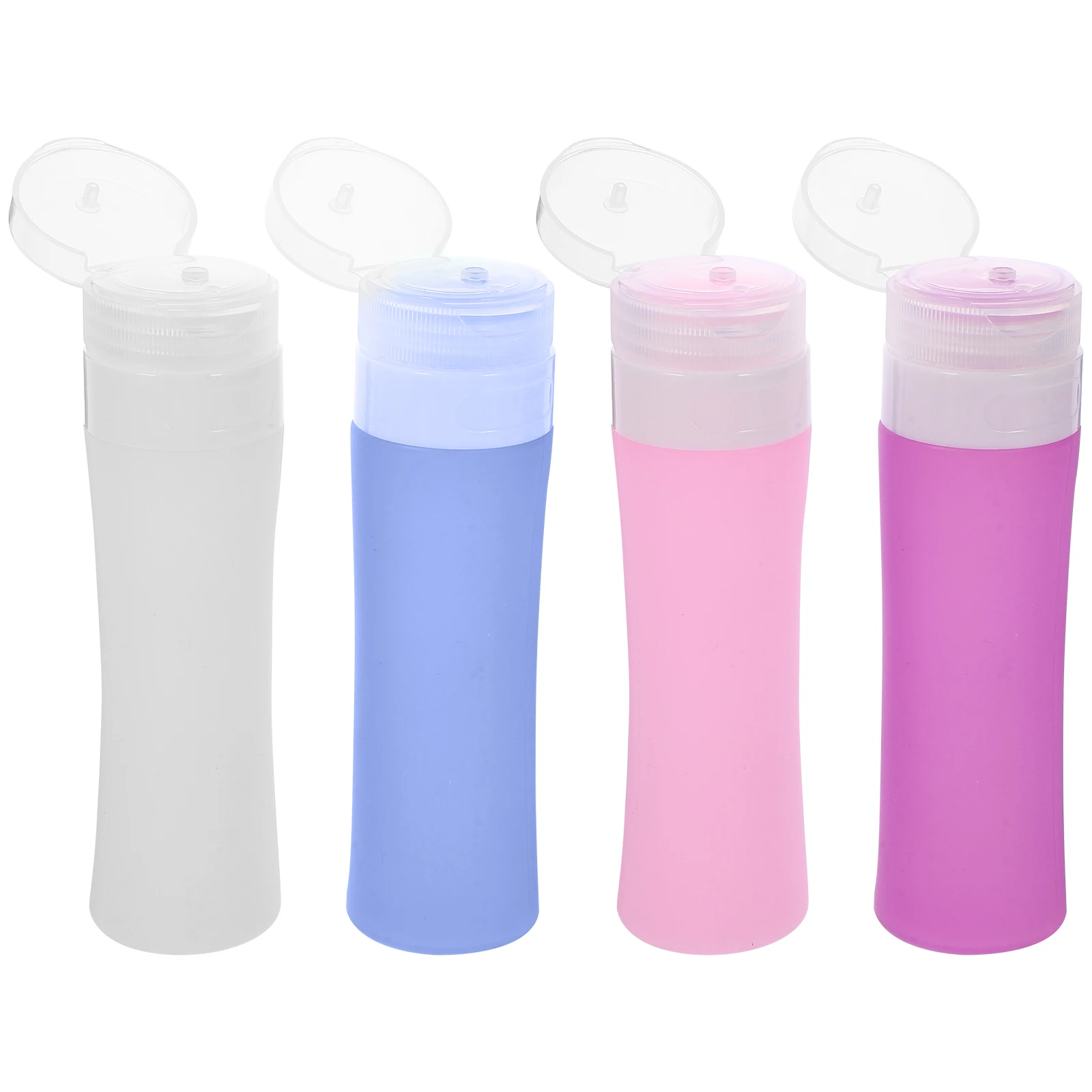 4 Pcs Silicone Travel Bottles Shampoo Shower Gel H Soap Travel Containers Toiletries Containers Portable Reusable
4 Pcs Silicone Travel Bottles Shampoo Shower Gel H Soap Travel Containers Toiletries Containers Portable Reusable