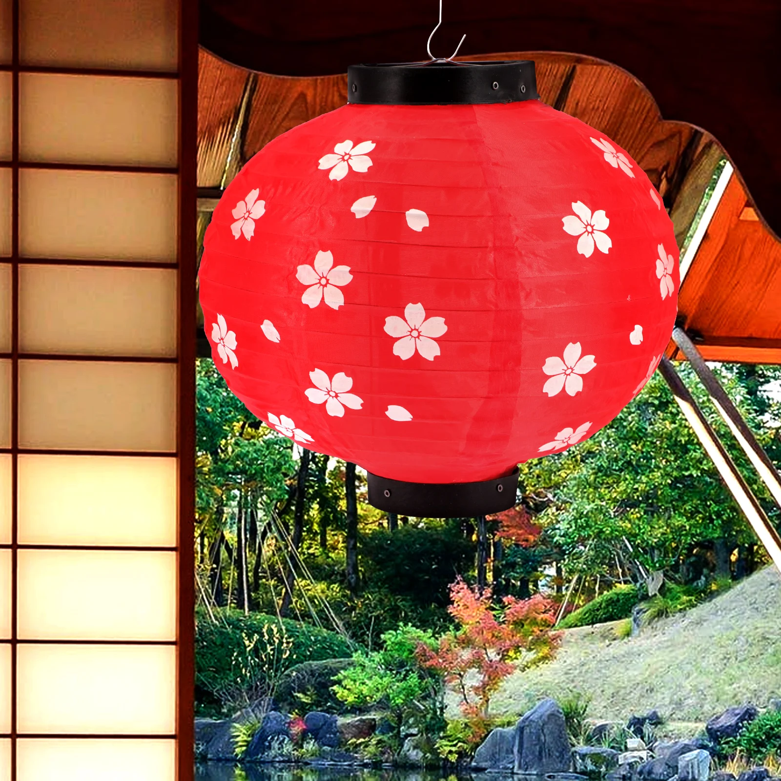 Japanese Lantern Red Foldable Paper Decorations Outdoor Hanging Spring Festival Cherry Flower Style Desktop Light
Japanese Lantern Red Foldable Paper Decorations Outdoor Hanging Spring Festival Cherry Flower Style Desktop Light