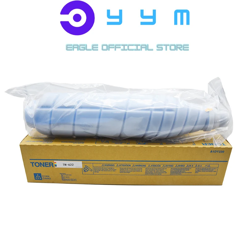 Картридж с тонером KMCY TN622 для Konica Minolta Bizhub C1085 C1100 C6085 C6100 TN-622 1500G, 1 шт.
Картридж с тонером KMCY TN622 для Konica Minolta Bizhub C1085 C1100 C6085 C6100 TN-622 1500G, 1 шт.