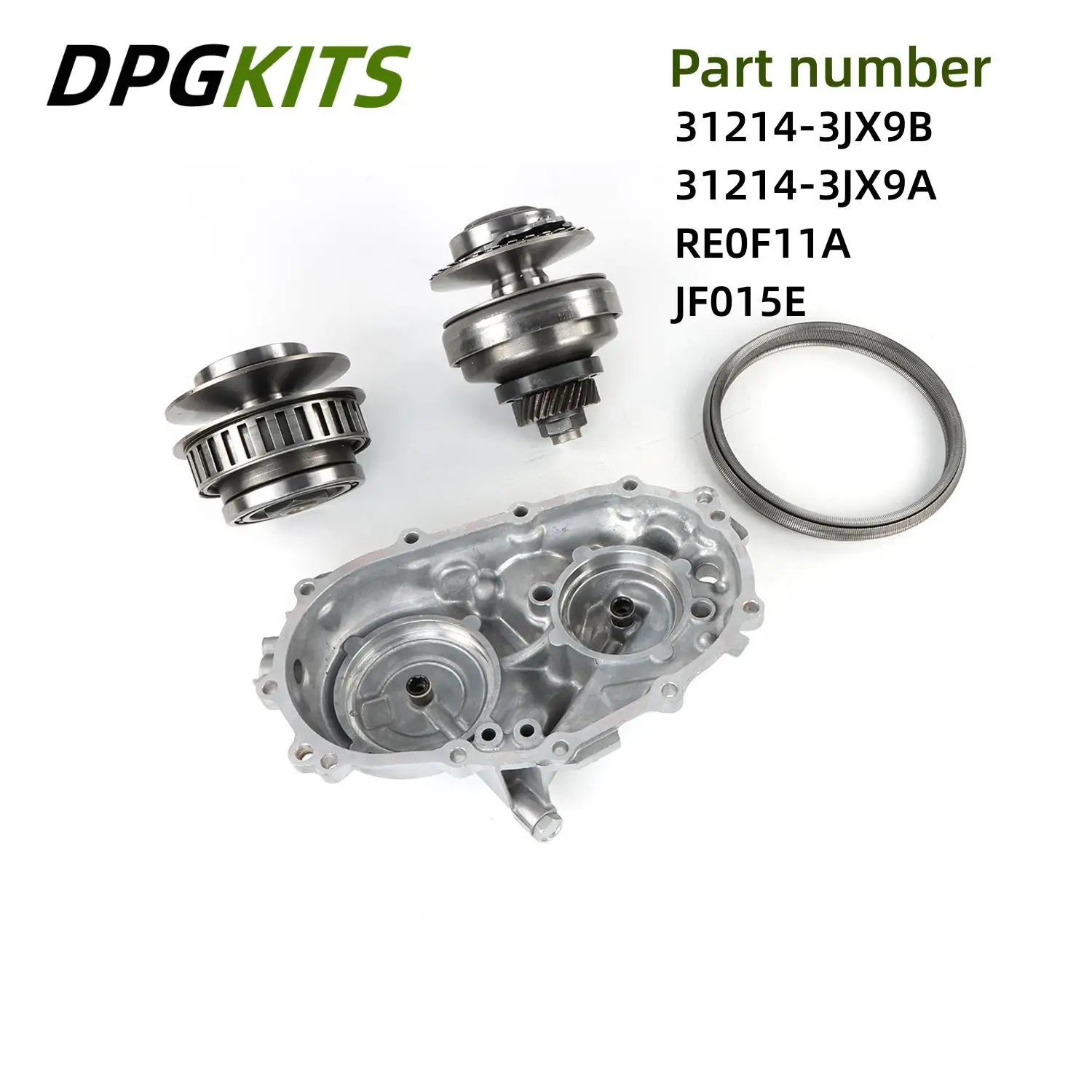 RE0F11A JF015E 31214-3JX9A 31214-3JX9B Комплект шкивов и ремня коробки передач для Nissan MITSUBISHI SUZUKI Renault CHEVROLET
RE0F11A JF015E 31214-3JX9A 31214-3JX9B Комплект шкивов и ремня коробки передач для Nissan MITSUBISHI SUZUKI Renault CHEVROLET