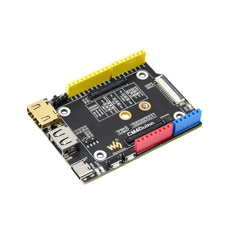 Плата расширения CM4 Arduino с интерфейсом HDMI USB M.2 для проектов DIY электроники
Плата расширения CM4 Arduino с интерфейсом HDMI USB M.2 для проектов DIY электроники