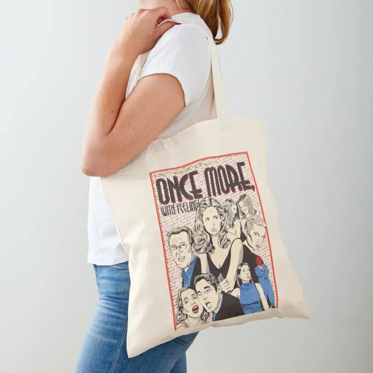 Once More, With Feeling Tote Bag Women's shopper great bag female bag shopping logo
Once More, With Feeling Tote Bag Women's shopper great bag female bag shopping logo