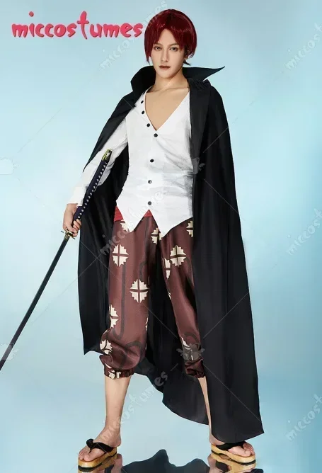 Miccostumes Red-Haired Cosplay Costume Shirt Pants Set Outfit with Cloak Belt Cosplay Costumes
Miccostumes Red-Haired Cosplay Costume Shirt Pants Set Outfit with Cloak Belt Cosplay Costumes