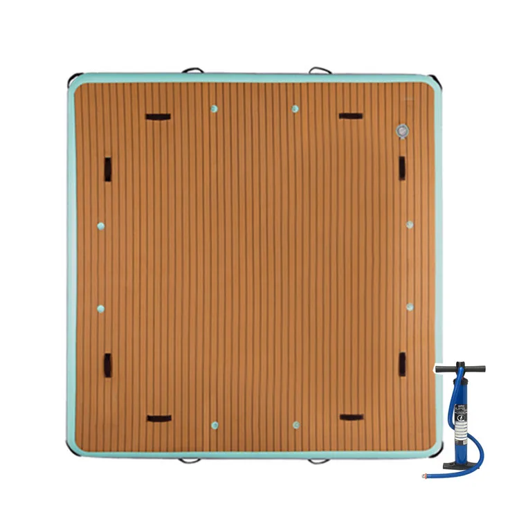 Portable Inflatable Floating Dock Water Platform for Lake/Pool Party/Yoga/Fishing
Portable Inflatable Floating Dock Water Platform for Lake/Pool Party/Yoga/Fishing