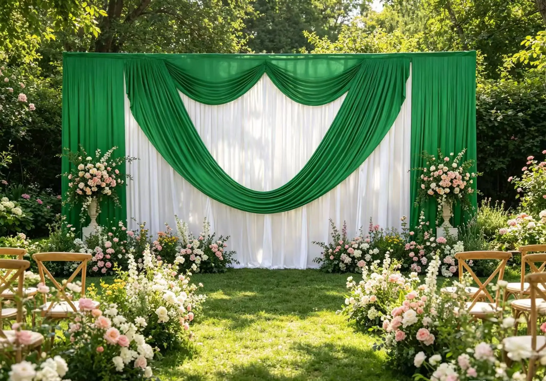 10FTX20FT Elagent Wedding Backdrop Curtain Swag Stage Background Drapery for Event Baby Birthday Party Decoration
10FTX20FT Elagent Wedding Backdrop Curtain Swag Stage Background Drapery for Event Baby Birthday Party Decoration