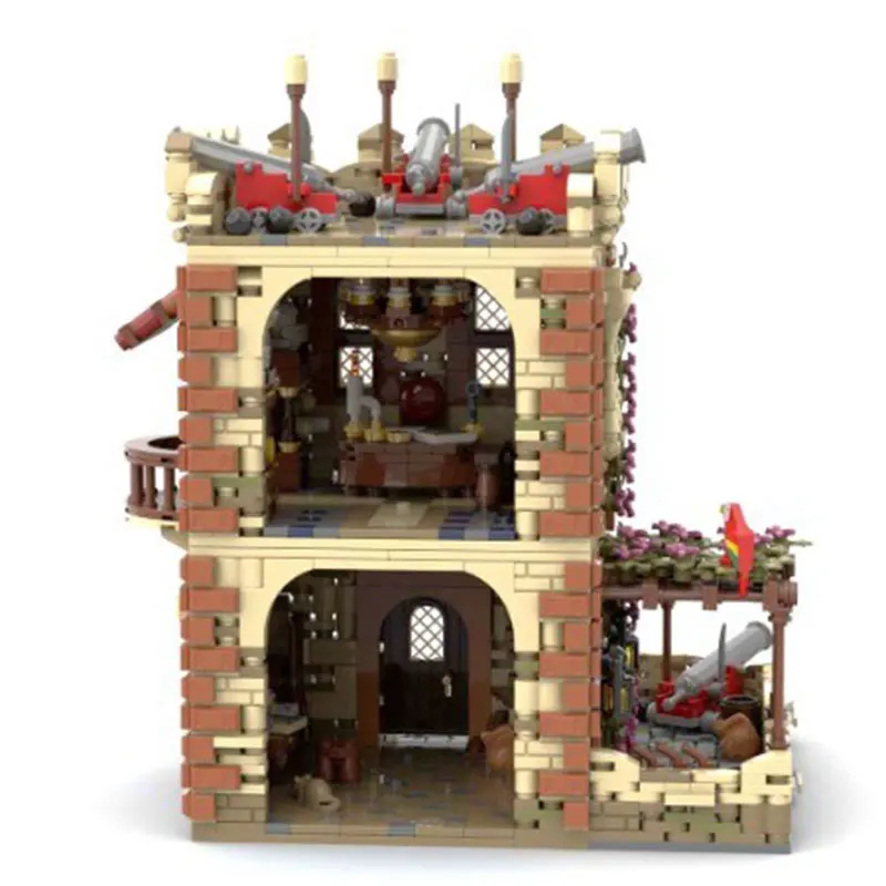 MOC (Multi-Card Pocket Edition) 2704pcs Pirate Castle Building Island Small Particle Assembly Building Model Toy Gift Ornament
MOC (Multi-Card Pocket Edition) 2704pcs Pirate Castle Building Island Small Particle Assembly Building Model Toy Gift Ornament