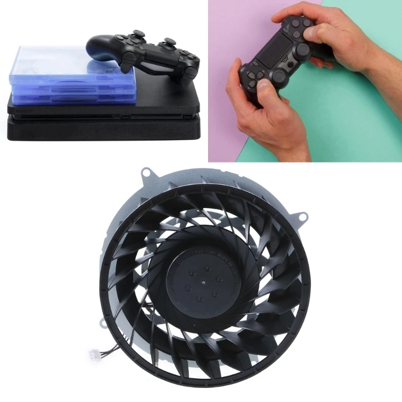 Cooling Fan 19 Slot Metal Game Console Coolers Internal Cooling Fan Unisex for Slim Gamers Enhancing Gaming Performances
Cooling Fan 19 Slot Metal Game Console Coolers Internal Cooling Fan Unisex for Slim Gamers Enhancing Gaming Performances