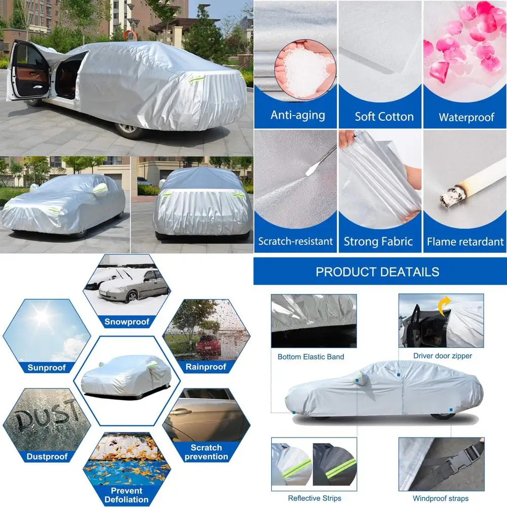 Чехол для внедорожника Tiguan 2007-2020, водонепроницаемый, защита от солнца, дождя, пыли, снега
Чехол для внедорожника Tiguan 2007-2020, водонепроницаемый, защита от солнца, дождя, пыли, снега