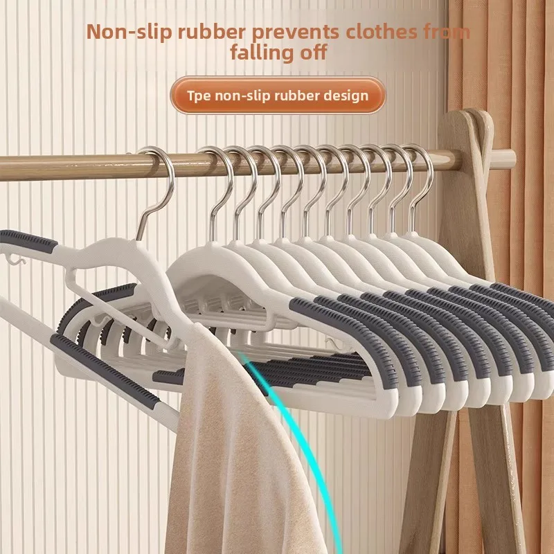 Hanger for home use, non marking, anti slip special clothes support,anti shoulder corner clothes drying support, bedroom storage
Hanger for home use, non marking, anti slip special clothes support,anti shoulder corner clothes drying support, bedroom storage