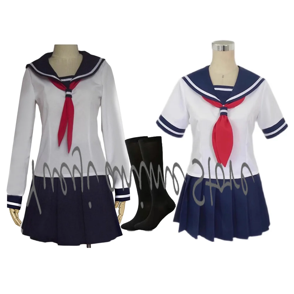 Индивидуальный костюм унисекс аниме Kagura для косплея JK школьная форма платье униформа на Хэллоуин
Индивидуальный костюм унисекс аниме Kagura для косплея JK школьная форма платье униформа на Хэллоуин