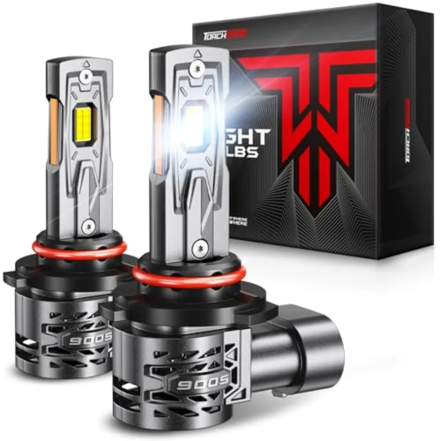 Automotive headlight replacement: LED bulbs cool white 6500K 60000LM brightness 1:1 size fit 80000Hrs lifespan 13000RPM cooling
Automotive headlight replacement: LED bulbs cool white 6500K 60000LM brightness 1:1 size fit 80000Hrs lifespan 13000RPM cooling