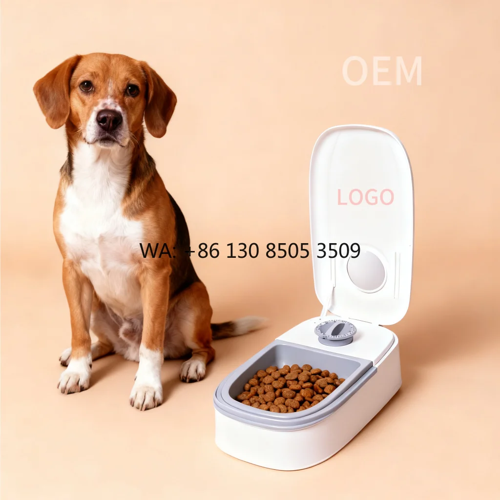 Pet Smart Eco-Friendly Portable Automatic Dog & Cat Feeder with Double Bowls Plastic Material
Pet Smart Eco-Friendly Portable Automatic Dog & Cat Feeder with Double Bowls Plastic Material