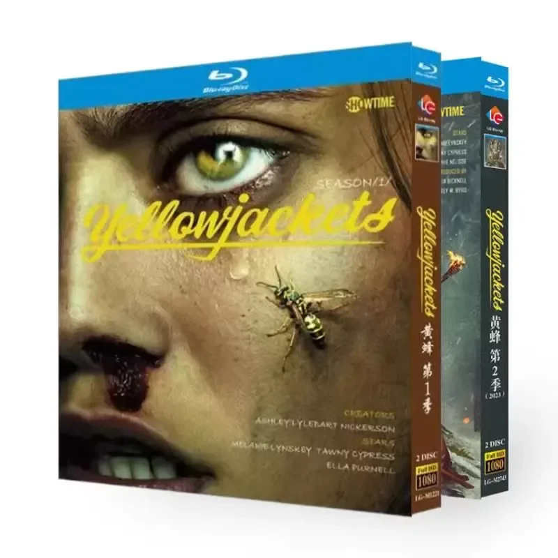 BD Blu-ray Disc Wasp Seasons 1–2 US TV Series 1080p Box Set with Chinese and English Subtitles
BD Blu-ray Disc Wasp Seasons 1–2 US TV Series 1080p Box Set with Chinese and English Subtitles