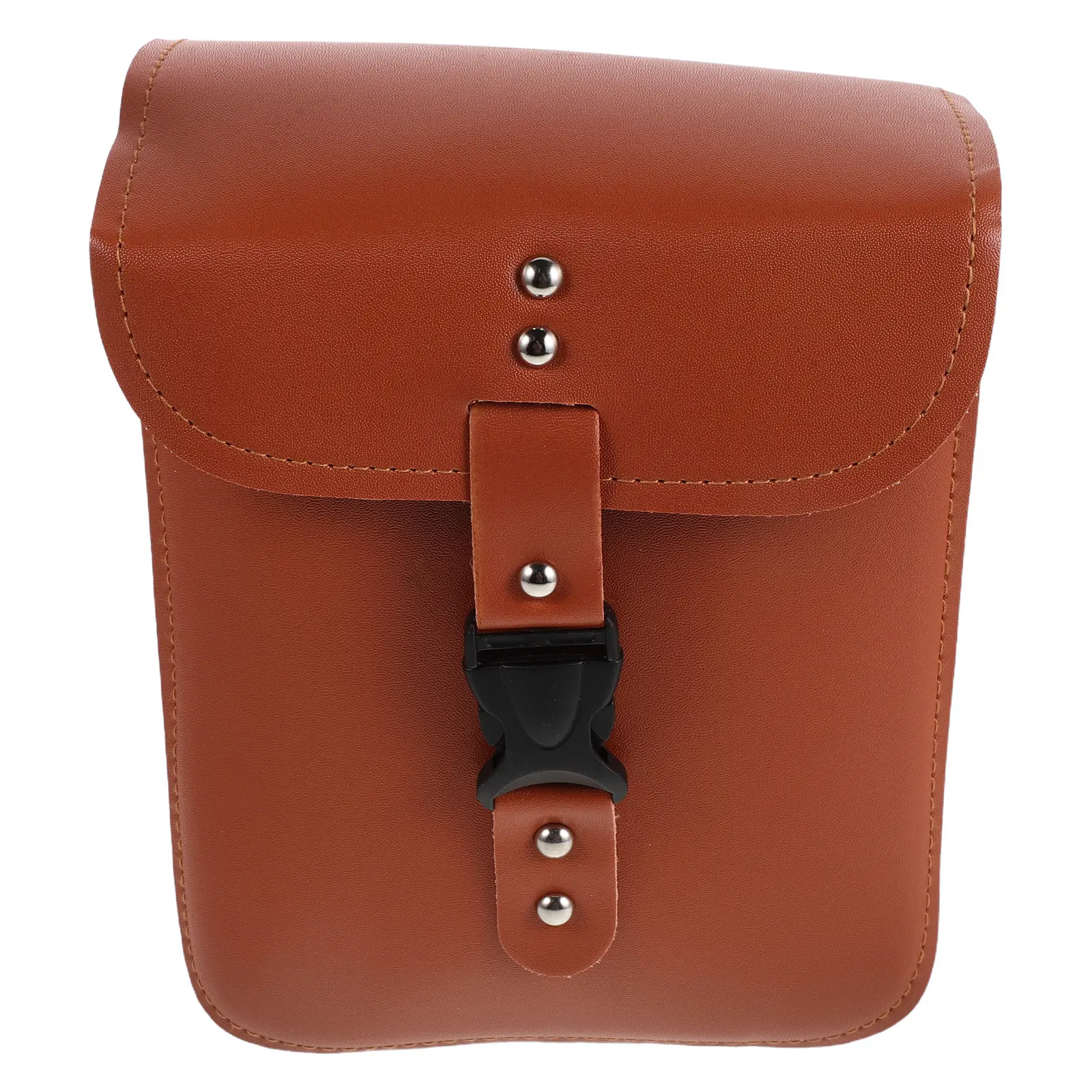 Motorcycle Handlebar Storage Pouch Classic Brown PU Tool Bag Quick Release Vintage Front Fork Bag Large Capacity
Motorcycle Handlebar Storage Pouch Classic Brown PU Tool Bag Quick Release Vintage Front Fork Bag Large Capacity