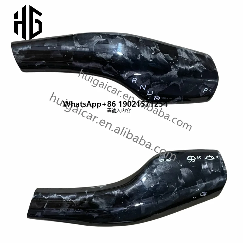High Quality Carbon Fiber Wiper lever Interior Trims Steering Wheel Gear Shift Lever For Mode Y/3 Interior Car Parts
High Quality Carbon Fiber Wiper lever Interior Trims Steering Wheel Gear Shift Lever For Mode Y/3 Interior Car Parts