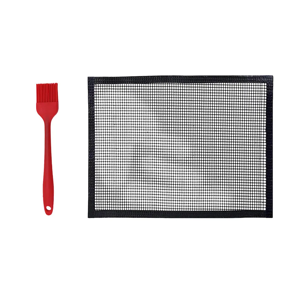 Grill Mats Fiberglass Nonstick Reusable Barbecue Accessories Baking Pad Outdoor Camping Picnic Glass Easy Clean PTFE
Grill Mats Fiberglass Nonstick Reusable Barbecue Accessories Baking Pad Outdoor Camping Picnic Glass Easy Clean PTFE