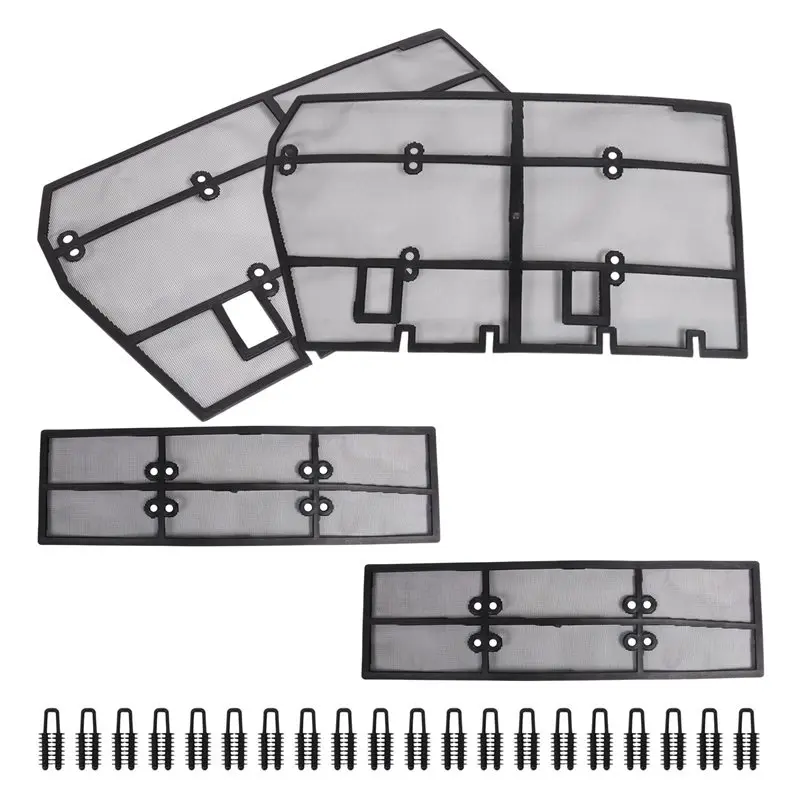 High-Quality 4PCS Grille Insect Screening Mesh Front Grille Net For Toyota Land Cruiser Prado 2018 2019 FJ 150 Parts
High-Quality 4PCS Grille Insect Screening Mesh Front Grille Net For Toyota Land Cruiser Prado 2018 2019 FJ 150 Parts