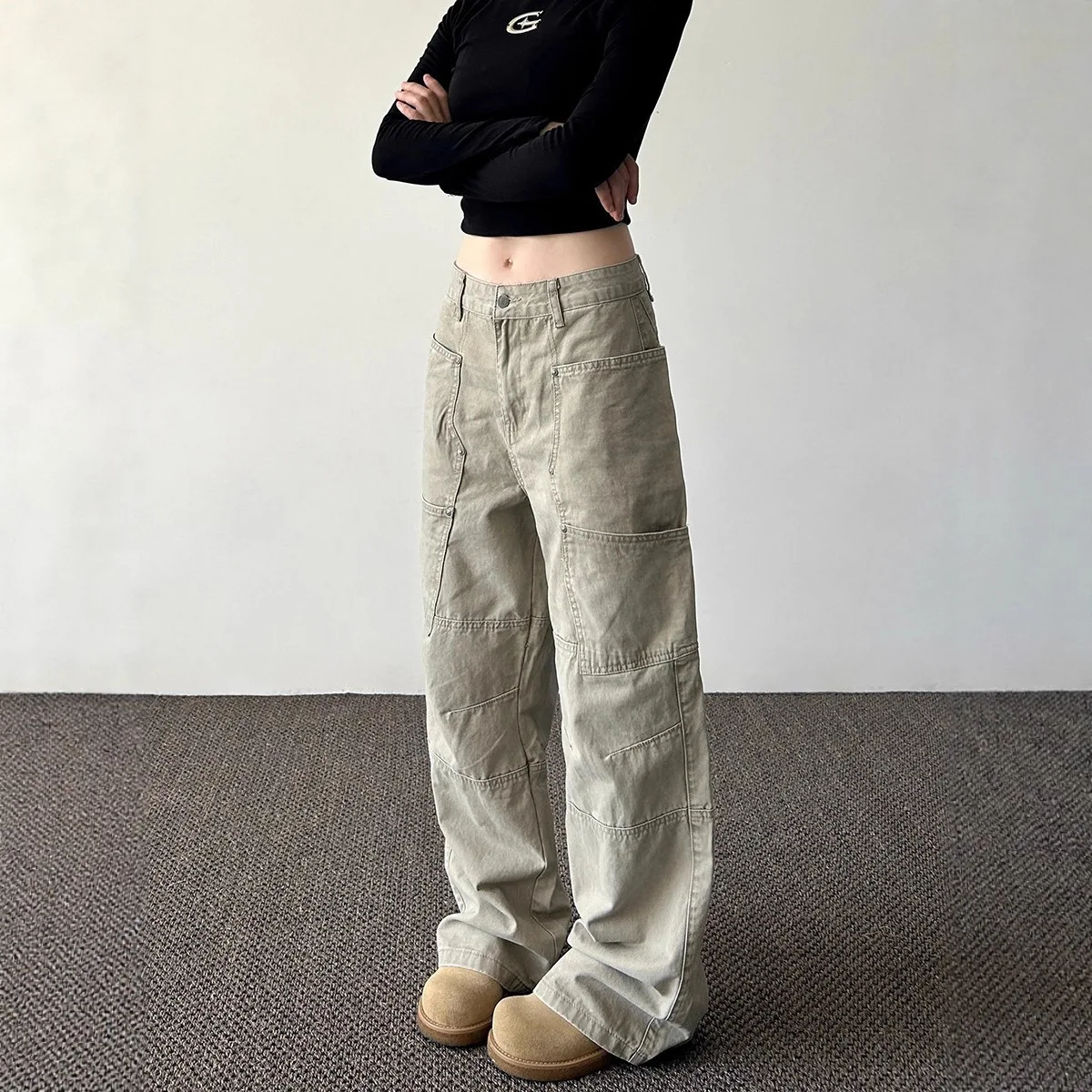 Women Jeans 2025 Autumn Cleanfit Pants Retro Design Unisex High Waist Wide Leg Straight Fit Loose Versatile Casual Trousers
Women Jeans 2025 Autumn Cleanfit Pants Retro Design Unisex High Waist Wide Leg Straight Fit Loose Versatile Casual Trousers