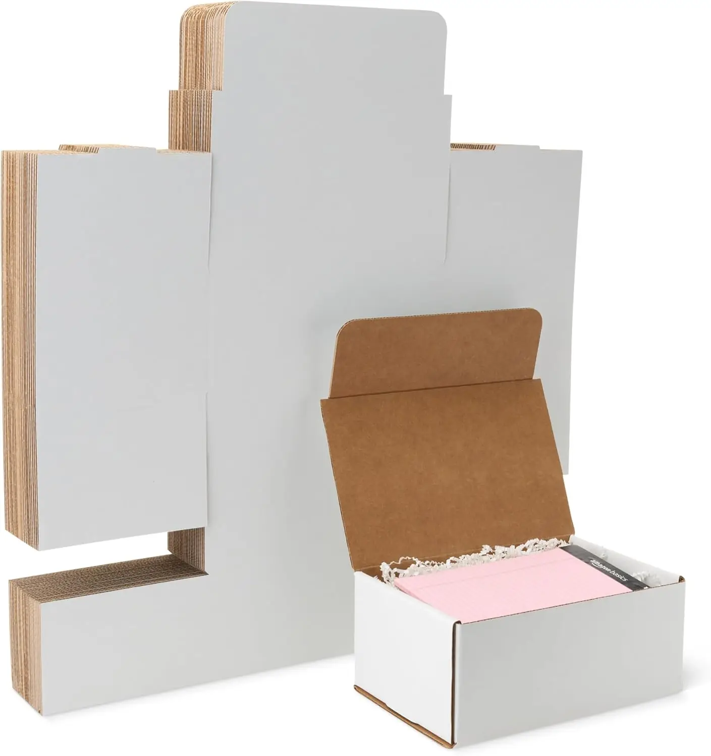 White Cardboard Shipping Mailer Boxes, 9x6x4 Inches, Pack of 25 for Secure Packaging and Mailing
White Cardboard Shipping Mailer Boxes, 9x6x4 Inches, Pack of 25 for Secure Packaging and Mailing