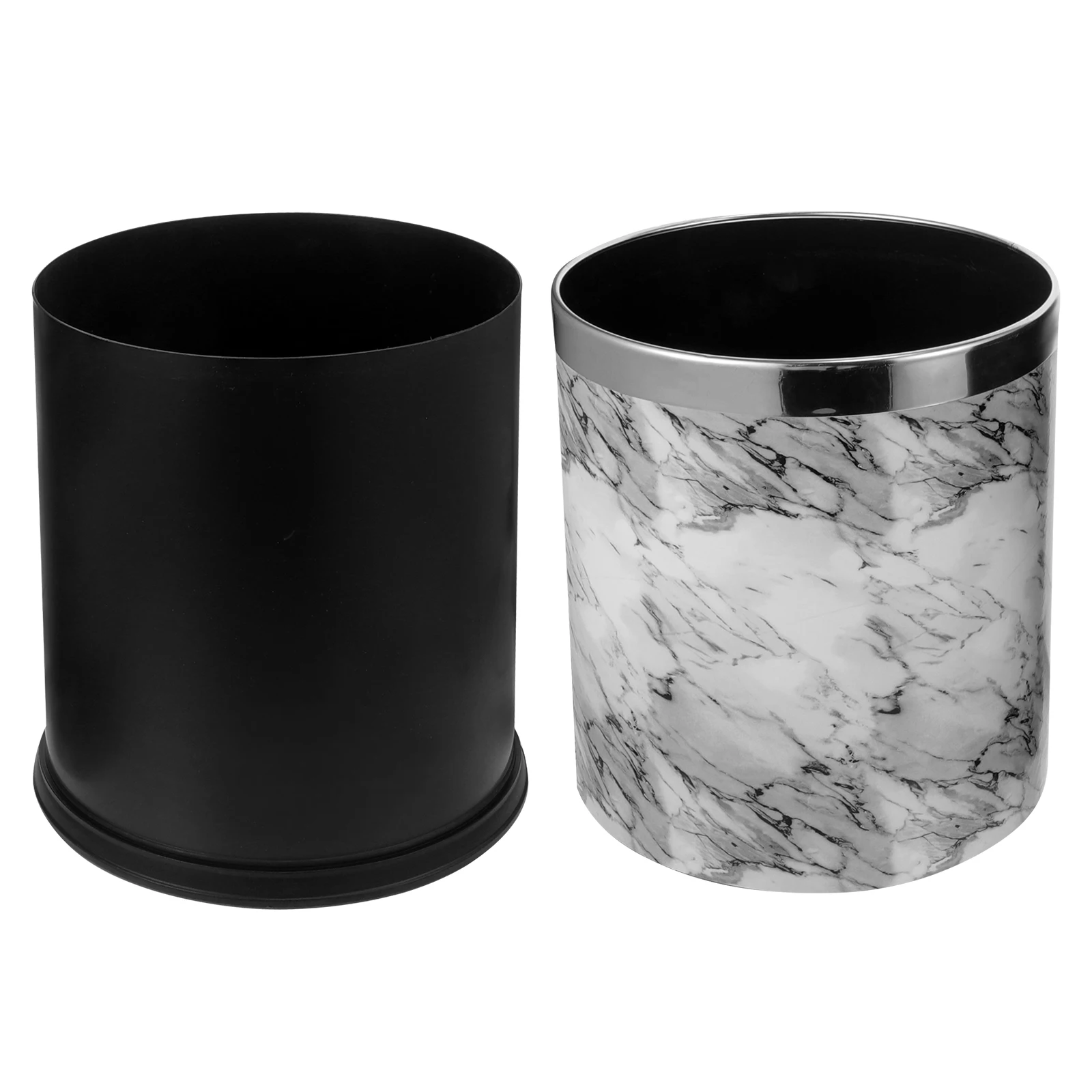 Marble Trash Can 10L White Pattern Kitchen Bathroom Bedroom Living Garbage Bin Waste Container Stylish Home Supply
Marble Trash Can 10L White Pattern Kitchen Bathroom Bedroom Living Garbage Bin Waste Container Stylish Home Supply