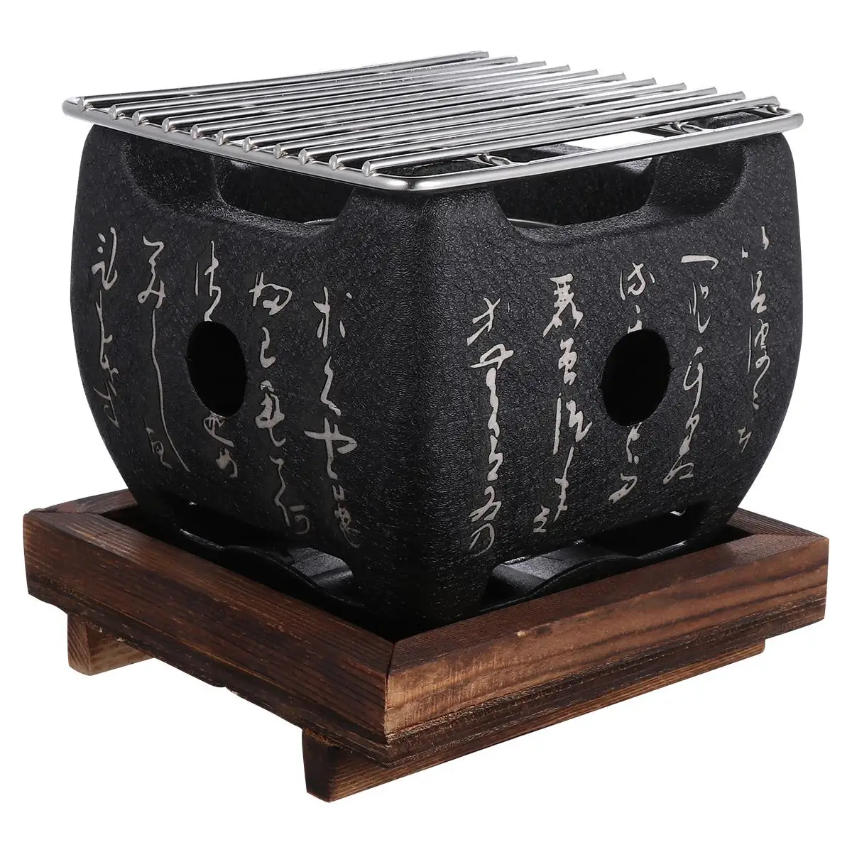 Japanese Style BBQ Rack Base Anti Hot Anti Skid Lightweight Portable Round Barbecue Grill Home Charcoal Roasting
Japanese Style BBQ Rack Base Anti Hot Anti Skid Lightweight Portable Round Barbecue Grill Home Charcoal Roasting