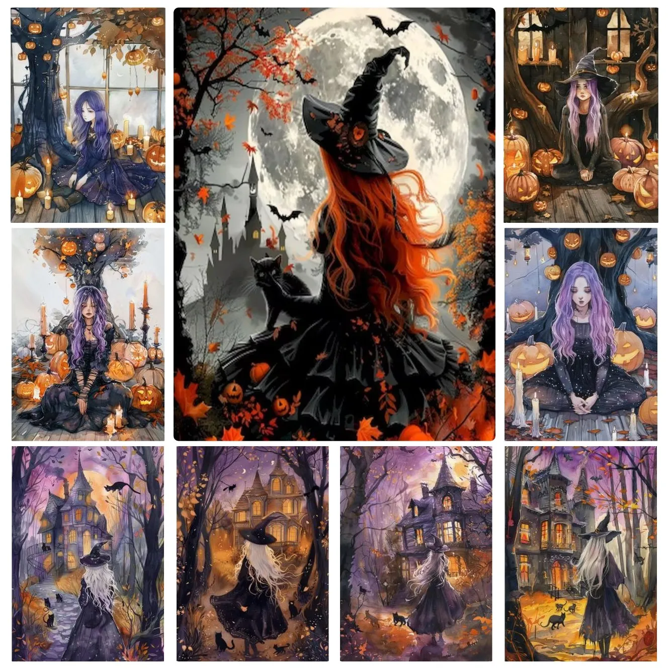 Jigsaw Puzzles Halloween Witch Home Decor Adults Puzzle Games Family Fun Puzzles Educational Toys for Kids Gift
Jigsaw Puzzles Halloween Witch Home Decor Adults Puzzle Games Family Fun Puzzles Educational Toys for Kids Gift