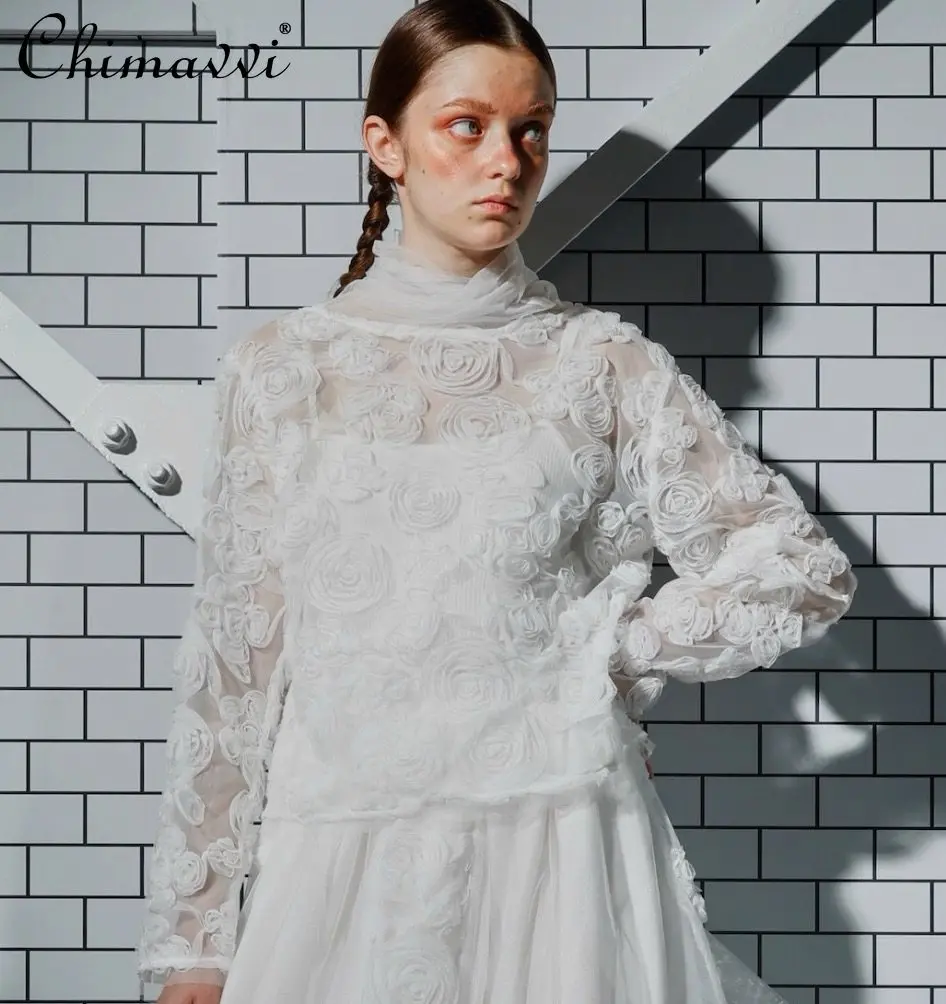 2026 Spring Summer New Japanese Fashion Rose Embroidery Base Shirt Short Sleeve Top Skirt Elegant Princess Women Outfits
2026 Spring Summer New Japanese Fashion Rose Embroidery Base Shirt Short Sleeve Top Skirt Elegant Princess Women Outfits