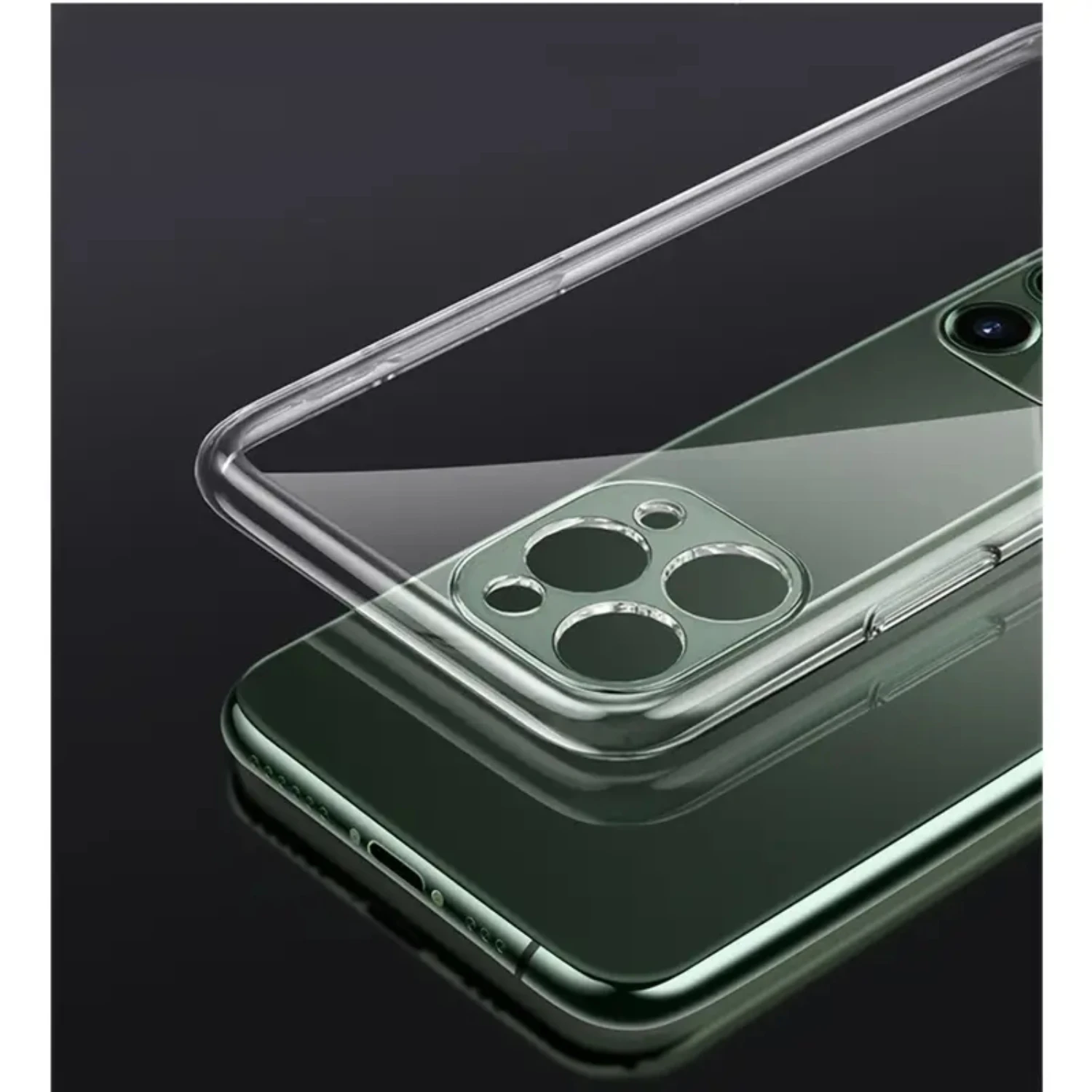 1Pc Shockproof Full Protection Soft Clear TPU Phone Case For IPhone 13 Mini/13/13pro/13pro Max
1Pc Shockproof Full Protection Soft Clear TPU Phone Case For IPhone 13 Mini/13/13pro/13pro Max