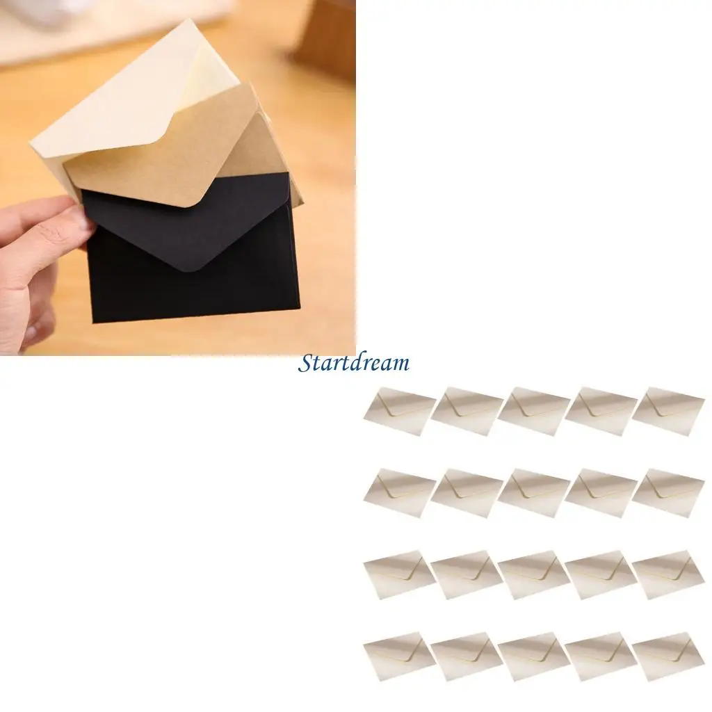 20 шт ретро-конверты 4x2,76 дюйма, небольшой переворачивающийся конверт для рассылки приглашений K92C
20 шт ретро-конверты 4x2,76 дюйма, небольшой переворачивающийся конверт для рассылки приглашений K92C