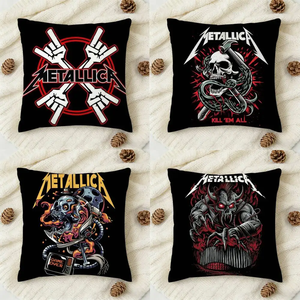 LOGO M-METALLICA Band Cartoon Cute Double-sided Printed Square Decorative Cushion Cover for Sofa Living Room Home Decor
LOGO M-METALLICA Band Cartoon Cute Double-sided Printed Square Decorative Cushion Cover for Sofa Living Room Home Decor