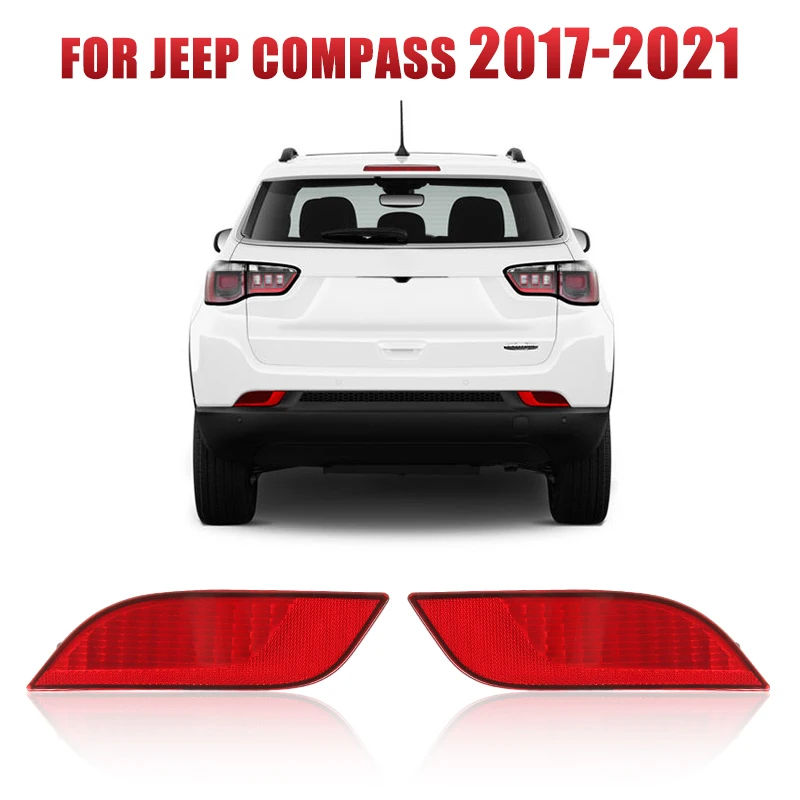 Светоотражатель заднего бампера автомобиля, красный задний левый и правый отражатель, габаритный фонарь для Jeep Compass 2017-2021 55112679AA 55112678AA
Светоотражатель заднего бампера автомобиля, красный задний левый и правый отражатель, габаритный фонарь для Jeep Compass 2017-2021 55112679AA 55112678AA