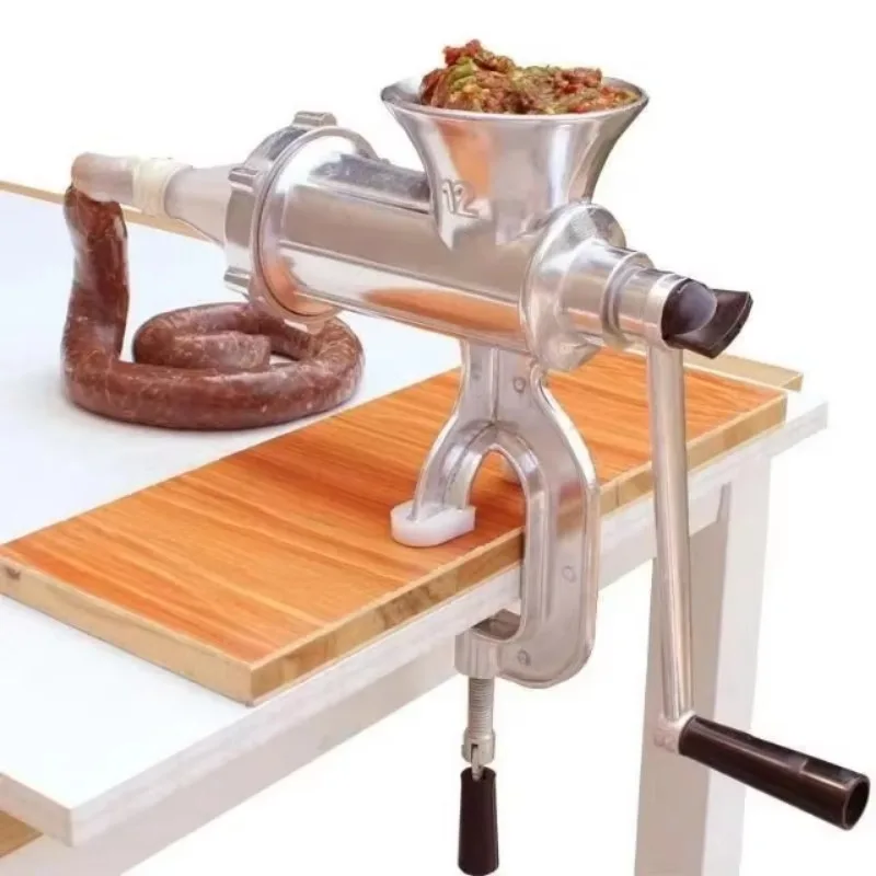 Manual Meat Grinder Sausage Maker Stainless Steel Sausage Stuffed Pasta Maker Meat Vegetable Grinder Mincer for Home
Manual Meat Grinder Sausage Maker Stainless Steel Sausage Stuffed Pasta Maker Meat Vegetable Grinder Mincer for Home