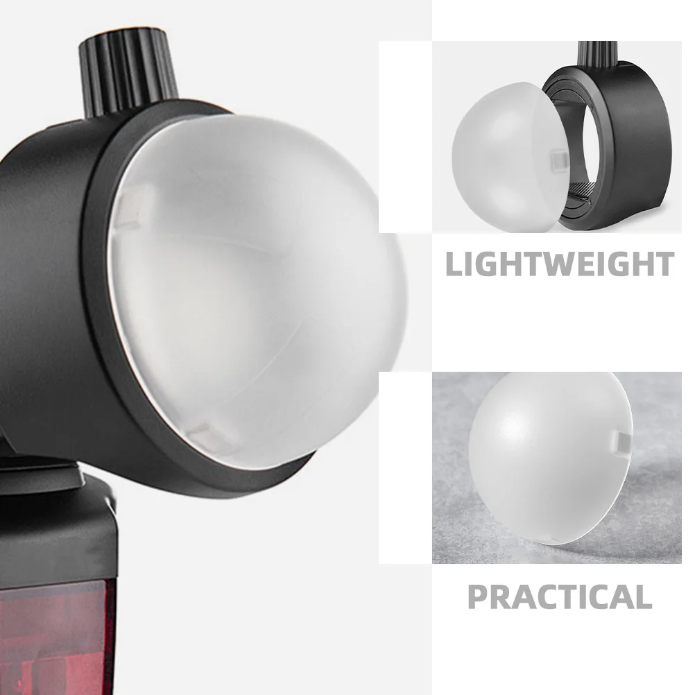 Flash Dome Diffuser Plastic Material Soft Lighting Photography Flash Lamp Shade Camera Light Cover Portable Photography Supplies
Flash Dome Diffuser Plastic Material Soft Lighting Photography Flash Lamp Shade Camera Light Cover Portable Photography Supplies