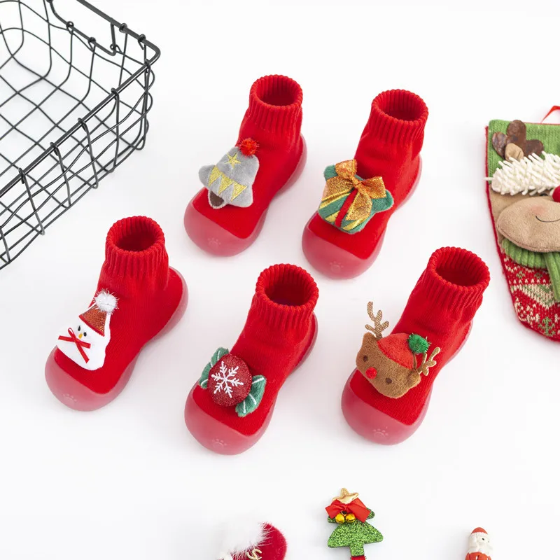 0-3Y Winter Christmas Baby Floor Socks Children Snowman Cartoon Breathable Soft Bottom Anti-skid Thickened Blanket Socks
0-3Y Winter Christmas Baby Floor Socks Children Snowman Cartoon Breathable Soft Bottom Anti-skid Thickened Blanket Socks