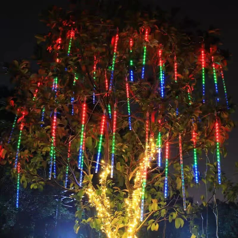 Solar Meteor Shower High Brightness Solar Rain Lights Falling Rain Outdoor Waterproof Light For Tree Holiday Wedding Xmas Deco
Solar Meteor Shower High Brightness Solar Rain Lights Falling Rain Outdoor Waterproof Light For Tree Holiday Wedding Xmas Deco