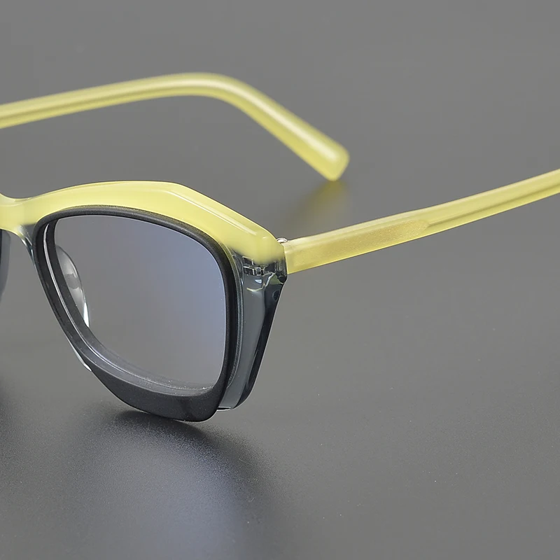 2025 new Handmade niche retro color matching personalized plate glasses frame men's and women's fashion square big face with
2025 new Handmade niche retro color matching personalized plate glasses frame men's and women's fashion square big face with