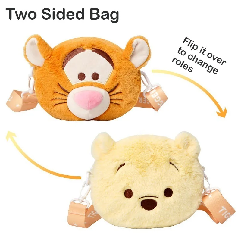 Disney Winnie The Pooh Handbag Tiger Cartoon Cute Double Sided Different Characters Flip Fabric Pen Makeup Storage Birthday Gift
Disney Winnie The Pooh Handbag Tiger Cartoon Cute Double Sided Different Characters Flip Fabric Pen Makeup Storage Birthday Gift