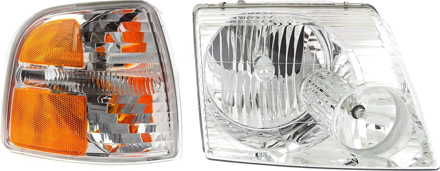 Комплект фар со стороны пассажира для Ford Explorer 2004-2005, галогенные с лампочками и угловыми фонарями, заменяет # 1L2Z13008AA 4L2Z13200AB
Комплект фар со стороны пассажира для Ford Explorer 2004-2005, галогенные с лампочками и угловыми фонарями, заменяет # 1L2Z13008AA 4L2Z13200AB