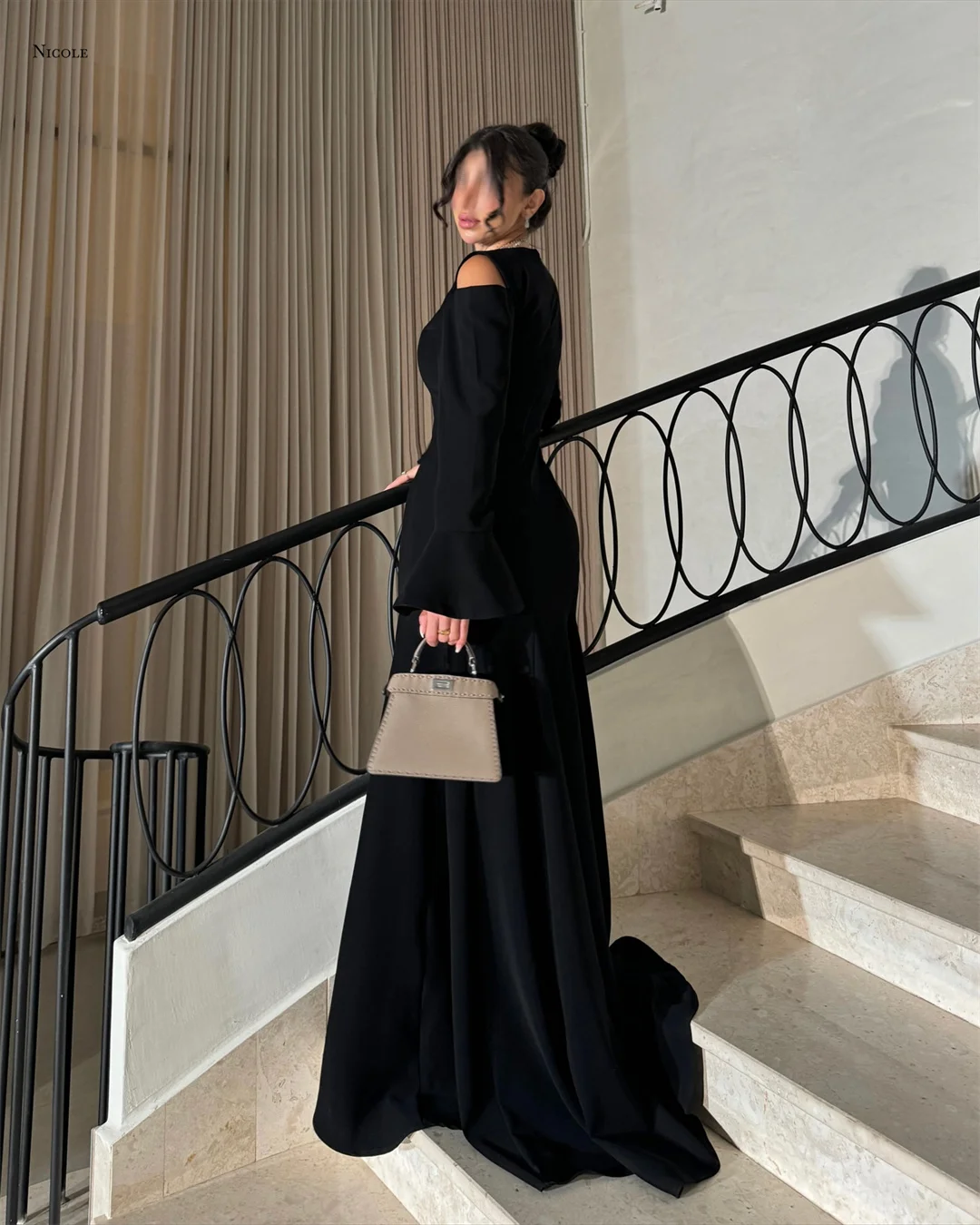 Nicole Elegant Women's Dresses for Wedding Party Dresses Woman 2025 Custom Made Luxury Prom Dress Black Line A Satin Cloth Gala
Nicole Elegant Women's Dresses for Wedding Party Dresses Woman 2025 Custom Made Luxury Prom Dress Black Line A Satin Cloth Gala