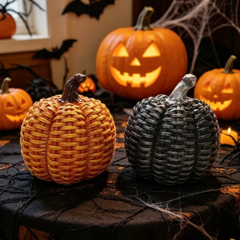Imitation Vine Weaving Pumpkin Sculpture Resin Crafts Office Decoration Home Decor Retro Making Old Desktop Statues
Imitation Vine Weaving Pumpkin Sculpture Resin Crafts Office Decoration Home Decor Retro Making Old Desktop Statues