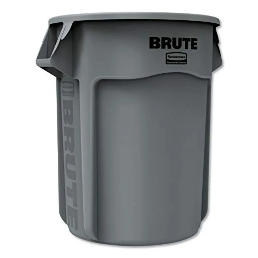 Commercial 265500GY Round Brute Container Plastic 55 gal Gray
Commercial 265500GY Round Brute Container Plastic 55 gal Gray
